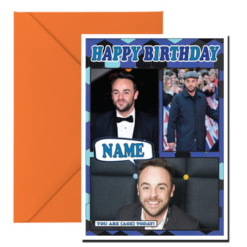 Anthony Mcpartlin Mc1323 Birthday Card Anthony Mcpartlin Mc1323 Birthday Card