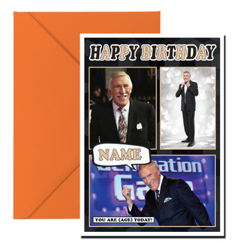 Bruce Forsyth Mc1325 Birthday Card Bruce Forsyth Mc1325 Birthday Card