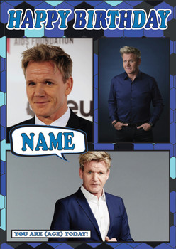 Gordon Ramsay Mc1340 Birthday Card