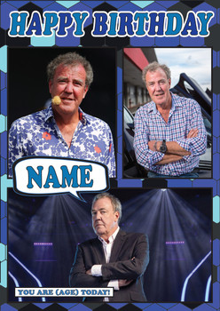 Jeremy Clarkson Mc1346 Birthday Card Jeremy Clarkson Mc1346 Birthday Card