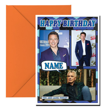 John Barrowman Mc1350 Birthday Card John Barrowman Mc1350 Birthday Card