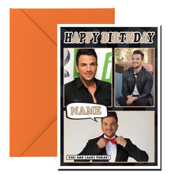 Peter Andre Mc1360 Birthday Card Peter Andre Mc1360 Birthday Card