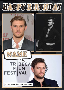 Alex Pettyfer Mc1222 Birthday Card Alex Pettyfer Mc1222 Birthday Card