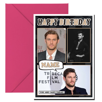Alex Pettyfer Mc1222 Birthday Card Alex Pettyfer Mc1222 Birthday Card