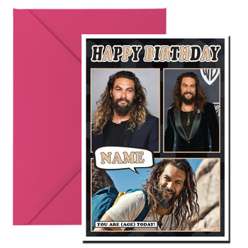 Jason Momoa Mc1241 Birthday Card Jason Momoa Mc1241 Birthday Card