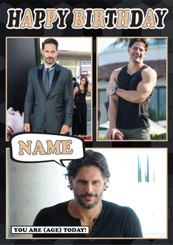 Joe Manganiello Mc1244 Birthday Card Joe Manganiello Mc1244 Birthday Card
