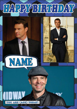 Scott Foley Mc1264 Birthday Card Scott Foley Mc1264 Birthday Card