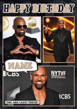 Shemar Moore Mc1265 Birthday Card