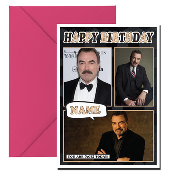 Tom Selleck Mc1268 Birthday Card