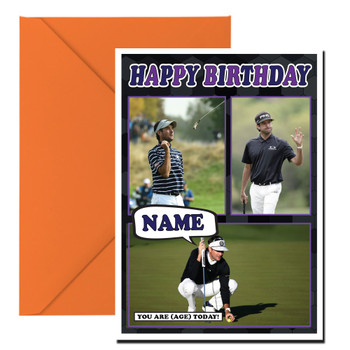 Bubba Watson 1011 Birthday Card Bubba Watson 1011 Birthday Card