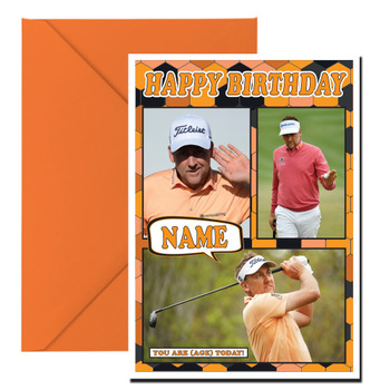 Ian Poulter Mc1020 Birthday Card Ian Poulter Mc1020 Birthday Card
