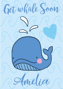 Get Whale Soon Birthday Card Get Whale Soon Birthday Card
