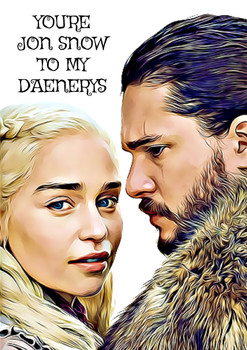 Game Of Thrones Novelty Card 17 Birthday Card Game Of Thrones Novelty Card 17 Birthday Card