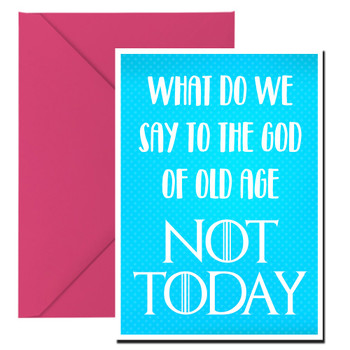 Game Of Thrones Novelty Card 19 Birthday Card