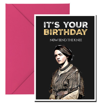 Game Of Thrones Novelty Card 31 Birthday Card