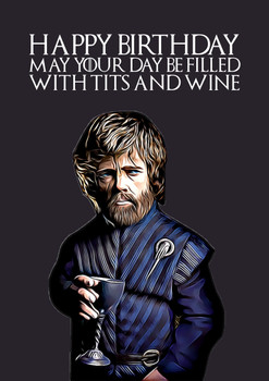 Game Of Thrones Novelty Card 5 Birthday Card Game Of Thrones Novelty Card 5 Birthday Card