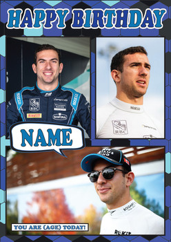 Nicholas Latifi Mc1040 Birthday Card