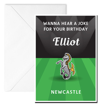 Birthday Joke Newcastle Football Funny Birthday Card Birthday Joke Newcastle Football Funny Birthday Card