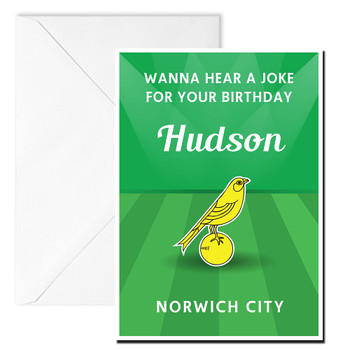 Birthday Joke Norwich Football Funny Birthday Card Birthday Joke Norwich Football Funny Birthday Card