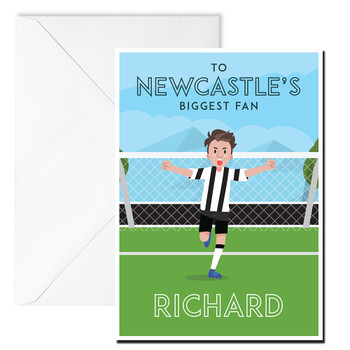 Newcastle's Biggest Fan Birthday Card Newcastle's Biggest Fan Birthday Card