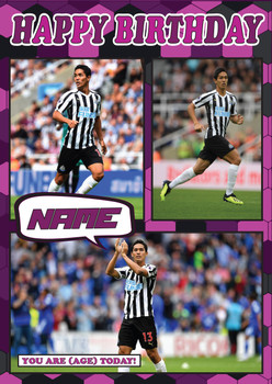 Yoshinori Muto Celebrity Fan Birthday Card