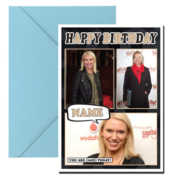 Anneka Rice Mc1276 Birthday Card