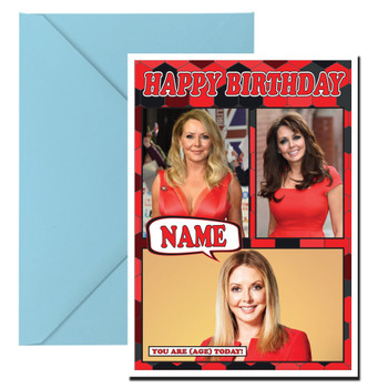 Carol Vorderman Mc1278 Birthday Card