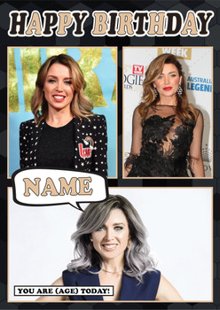 Dannii Minogue Mc1284 Birthday Card