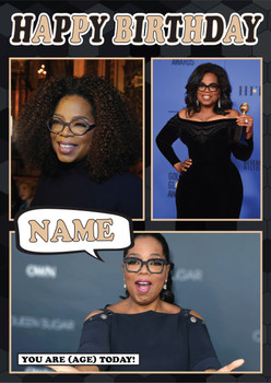 Oprah Winfrey Mc1310 Birthday Card