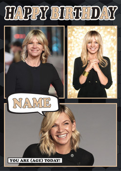 Zoe Ball Mc1320 Birthday Card Zoe Ball Mc1320 Birthday Card