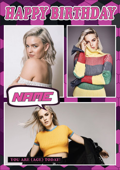 Anne Marie Celebrity Fan Birthday Card Anne Marie Celebrity Fan Birthday Card