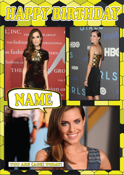 Allison Williams Mc1111 Birthday Card Allison Williams Mc1111 Birthday Card