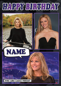 Brooklyn Decker Mc1117 Birthday Card