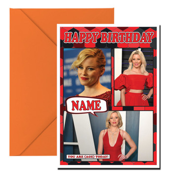 Elizabeth Banks Mc1121 Birthday Card Elizabeth Banks Mc1121 Birthday Card