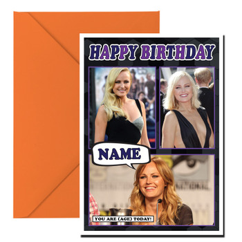Malin Akerman Mc1142 Birthday Card Malin Akerman Mc1142 Birthday Card