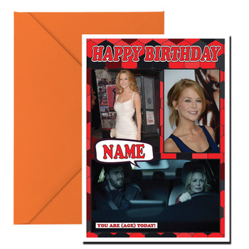 Jordan Ladd Celebrity Fan Birthday Card Jordan Ladd Celebrity Fan Birthday Card