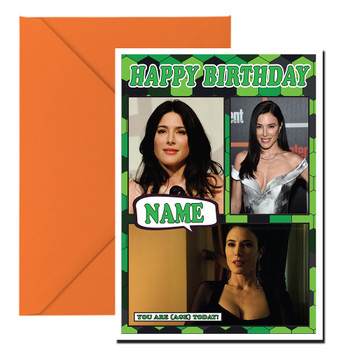 Jsime Murray Celebrity Fan Birthday Card