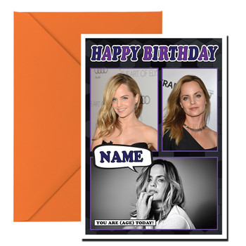 Mena Suvari Celebrity Fan Birthday Card