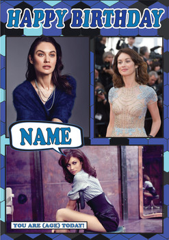 Olga Kurylenko Celebrity Fan Birthday Card Olga Kurylenko Celebrity Fan Birthday Card