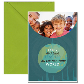 Td01 Truly Amazing Teacher Photo Card