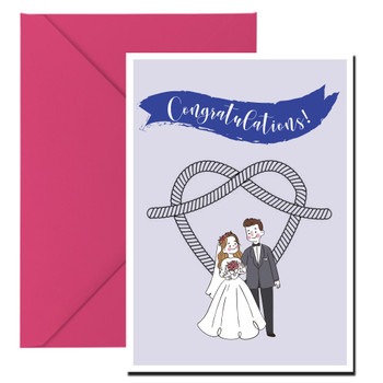 Congratulations Knot Tie Birthday Card