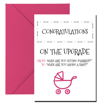 Congratulations On The Upgrade Birthday Card Congratulations On The Upgrade Birthday Card