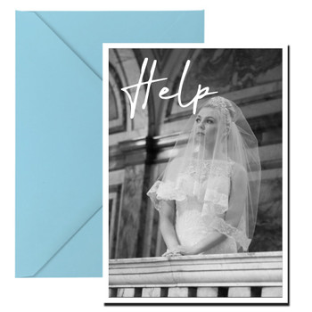 Help Bride Funny Birthday Card Help Bride Funny Birthday Card