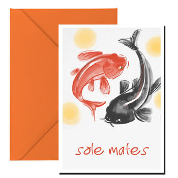 Sole Mates Birthday Card