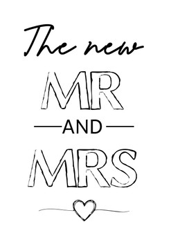 The New Mr And Mrs Birthday Card The New Mr And Mrs Birthday Card