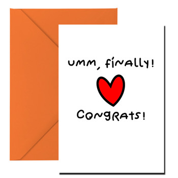 Umm Finally Congrats Birthday Card Umm Finally Congrats Birthday Card