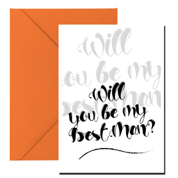 Will You Be My Best Man Birthday Card Will You Be My Best Man Birthday Card