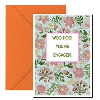 Woo Hoo Youre Engaged Birthday Card Woo Hoo Youre Engaged Birthday Card