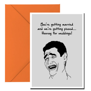 Youre Getting Married We Are Getting Pissed Birthday Card Youre Getting Married We Are Getting Pissed Birthday Card