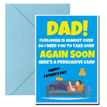 Funny Fathers Day Card 30 Dad! Thanks For Keeping Me Furloughed My Entire Life Funny Fathers Day Card 30 Dad! Thanks For Keeping Me Furloughed My Entire Life